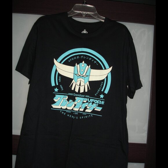 Go Nagi Grendizer Super Robot Mens T-shirt Black XL (US Medium) - Picture 1 of 2